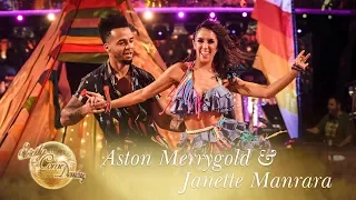 Aston Merrygold and Janette Manrara Salsa to 'Despacito' - Strictly Come Dancing 2017