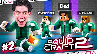 MI SEGUNDO DIA EN LOS SQUID CRAFT 2 DE MINECRAFT !! *CASI ME ELIMINAN* | TheDonato