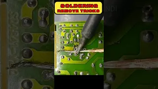 Smart de soldering || Mastering De-soldering || Tips and Techniques for Clean and Efficient Removal