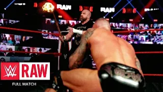 FULL MATCH - Randy Orton vs. Triple H: Raw, Jan. 11, 2021