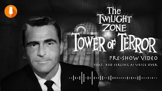 Disney's California Adventure: Tower of Terror Pre-Show | AI Rod Serling Voiceover