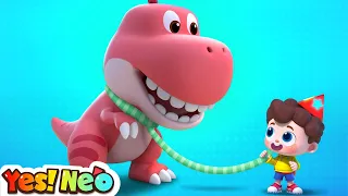 My Pet T-rex | Dinosaur Song | Nursery Rhymes & Kids Songs | Yes! Neo