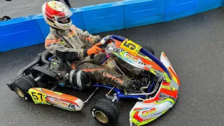 Senior X30 onboard Pallas Karting (wet)