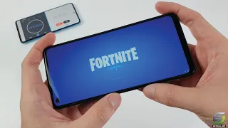 Samsung Galaxy A21s test game Fortnite Mobile