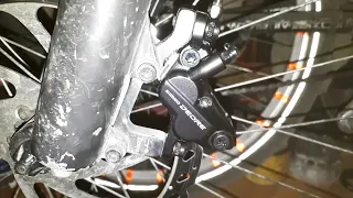 Shimano Deore BR-M6120 встановив нові гальма.