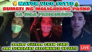 LIVE: MAYOR VICO SOTTO Bumati ng MALIGAYANG PASKO  sa mga Pasigueño