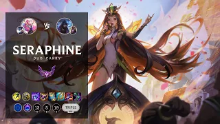 Seraphine Bot vs Aphelios - EUW Master Patch 12.8