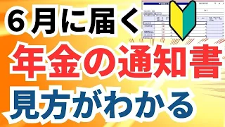 【年金額改定通知書/年金振込通知書】年金受給者に6月に届く通知書の見方を解説/紛失時の再交付方法など