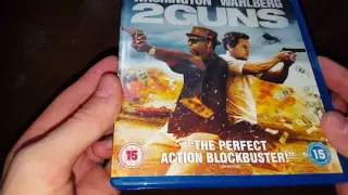 2 GUNS UK Blu ray Unboxing