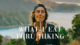 What I Eat in a Day on a Thru Hike feat. recipe & my brothers