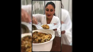 Kareena Kapoor khan enjoying biryani with her team😋 | Entertainment obsession (2022)