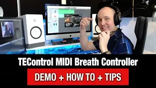 How to use a MIDI Breath Controller? (TEControl BBC2)