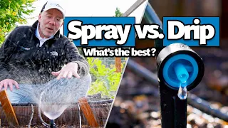 Spray vs. Drip Irrigation | What’s best for your Garden?