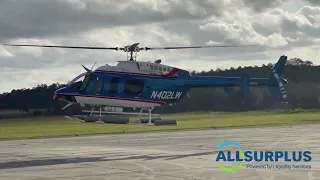 AllSurplus: 2013 Bell 407GX Helicopter (N402LW) w/Rolls-Royce