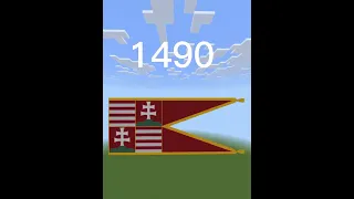 Timeline of czechia flag #minecraft #minecraftmeme #recommended #shorts