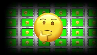 Анимированные Смайлики для монтажа | Живые Emoji | green emoji |