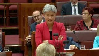 Penny Wong refuses to explain why PM dumped intel chiefs from security committee