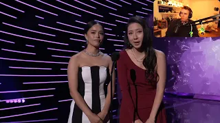 Blau, Sykkuno & Wendy's Reaction to Fuslie and Rae Presenting at the Game Show Awards