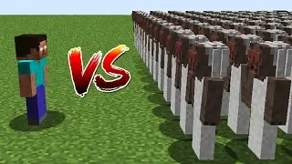 Minecraft Battle: NOOB vs PRO: HEROBRINE VS 10000 GRANNY CHALLENGE / Animation