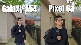 Samsung Galaxy A54 vs Pixel 6a Camera Comparison / Which is the best Budget Camera Phone?