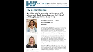 HIV Center Rounds: October 19, 2023