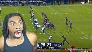 YALL GOT LUCKY!!! Los Angeles Rams vs. Baltimore Ravens | 2023 Week 14 Game Highlights REACTION