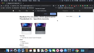 MacBook Pro 13 inch, 2018, Four Thunderbolt 3 Ports