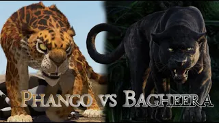 Phango vs Bagheera - Rock you Like A Hurricane - Rachel bloom 🐅 😺