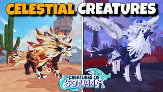 NEW Celestial CREATURES are HERE! | Creatures of Sonaria