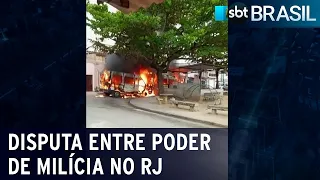 Disputa de poder entre milicianos gera pânico no Rio de Janeiro | SBT Brasil (16/09/21)