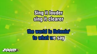 Gary Barlow And The Commonwealth Band - Sing - Karaoke Version from Zoom Karaoke