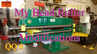 My Bead Roller Modifications
