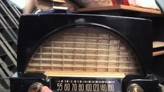 1940s 1950s vintage AM radio test - Motorola & Philco