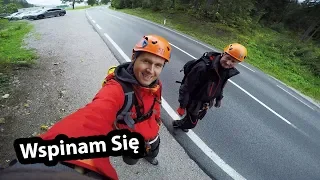 Zakładam Uprząż Wspinaczkową - Moja Pierwsza Ferrata w Austriackich Alpach  (Vlog #176)