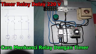 Sistem Pengunci Relay dengan Timer TDR