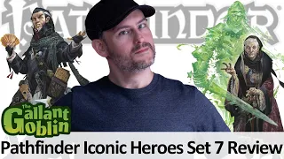 Iconic Heroes Set 7 Review - Pathfinder Battles Prepainted Minis - WizKids Paizo