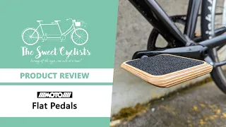 Sleek and stylish pedals - MOTO Classic and Reflex Flat Bike Pedal Review - feat. Fully Serviceable
