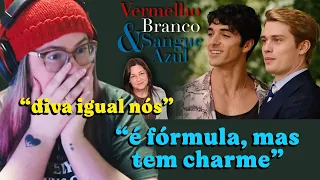 REAGI A ISABELA BOSCOV FALANDO DE VERMELHO, BRANCO E SANGUE AZUL (SEM SPOILER) | Cortes da Bel