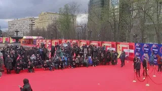 Nominees walk red carpet ahead of the 46th Moscow International FiIm Festival