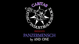 And One - Panzermensch - Karaoke Instrumental w. Lyrics - Caritas Industrial Karaoke