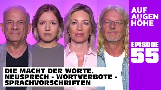 DIE MACHT DER WORTE mit Peter Hahne, Michelle Gollan, Silke Schröder und Udo Grube