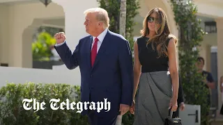 Donald Trump casts vote in midterm elections ahead of ‘a very big night’