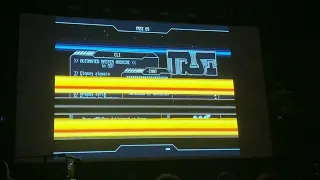 Live compo recording; Automated Raster Machine by TRSi @ A500 intro Revision 2024