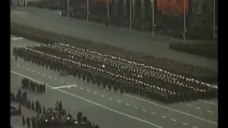 Soviet Anthem during the 1957 Revolution Day Parade