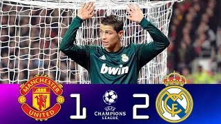 Manchester Uinted 1 - 2 Real Madrid (C. Ronaldo Apologizes) ● UCL 2012 | Highlights & Goals