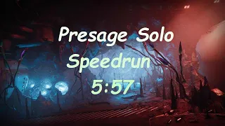 Presage Solo Speedrun World Record [5:57]