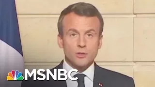 President Emmanuel Macron Gives Climate Grants To American Scientists | All In | MSNBC