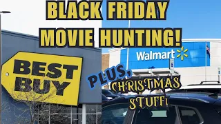 BLACK FRIDAY DEALS! | Blu Ray Hunting! | Christmas Stuff | Walmart | Best Buy |