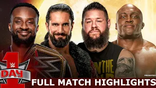 Big E vs Seth Rollins vs Kevin Owens vs Bobby Lashley Fatal 4 Way WWE Day 1 FULL MATCH