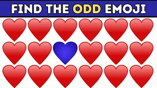 Find the Odd Emoji | Emoji Challenges | Test Your Eyes - 8